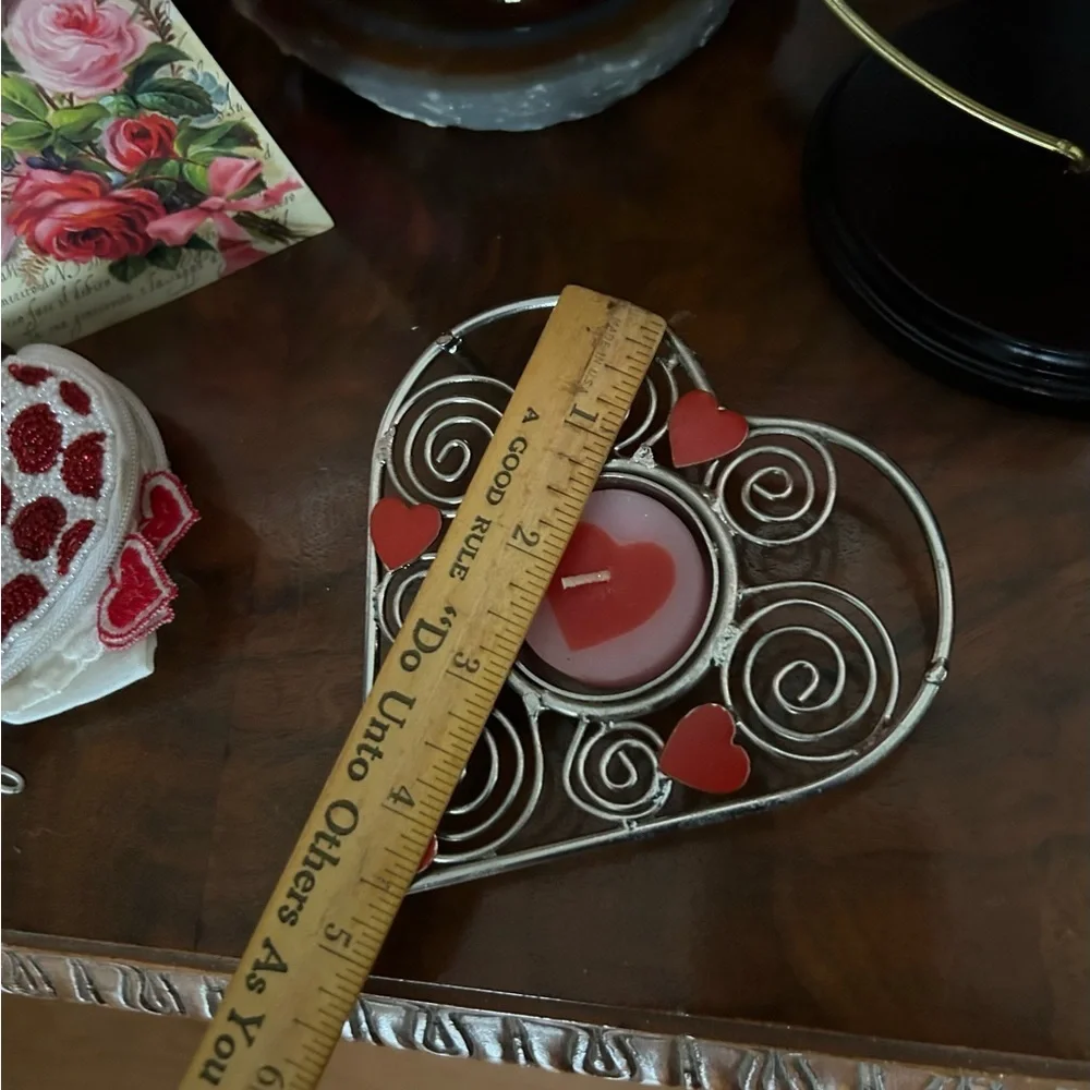 Vintage Tealight Heart